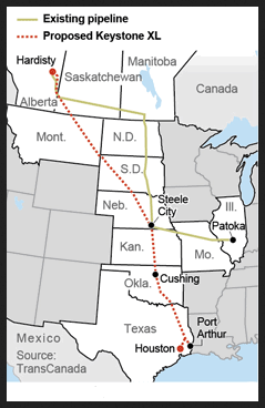 keystone-xl-pipeline-map