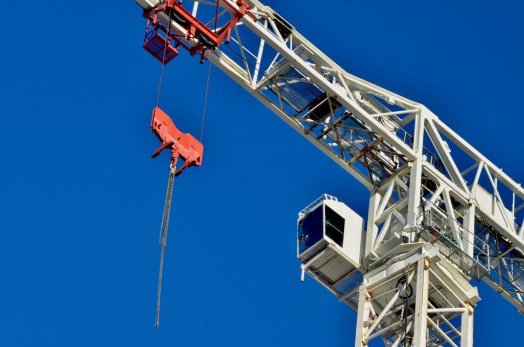 workforce jobsite crane